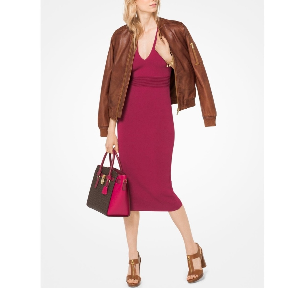 Michael Kors Stretch Midi Dress